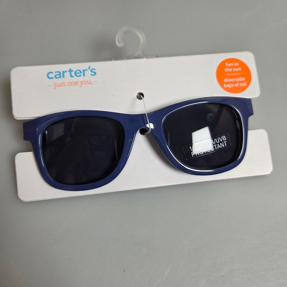 Carter's Just One You Kids Navy Blue Sunglasses 100% UVA‎ UVB Protection JY02432